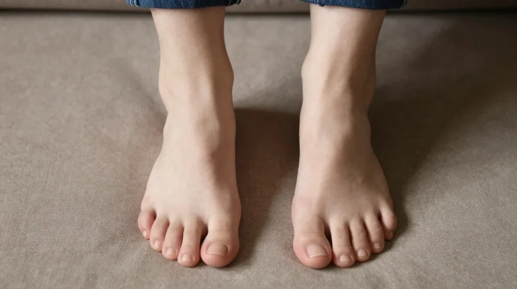 Feet Captions