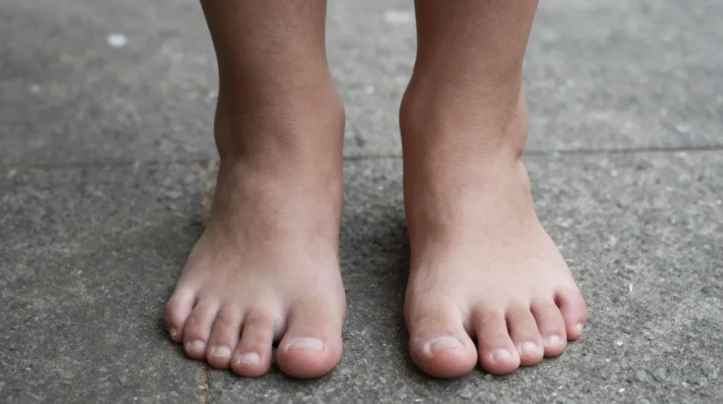 Feet Captions